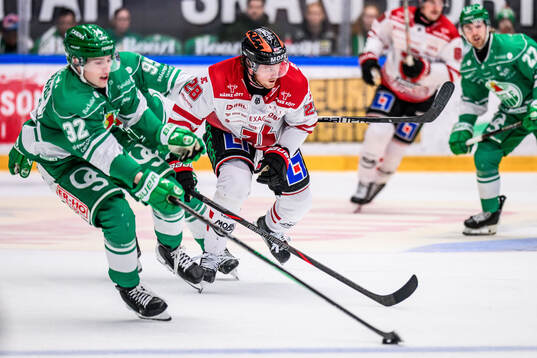 Rögles Isac Solberg och Örebros Linus Arnesson