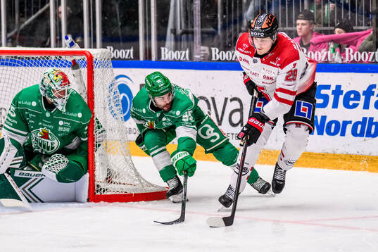 Rögles Mark Friedman och Örebros Milton Oscarson