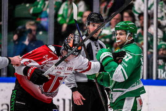 Örebros Gustav Backström och Rögles Leon Bristedt