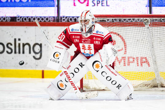 Timrås målvakt Jacob Johansson