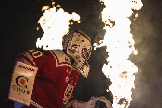 Timrås målvakt Jacob Johansson