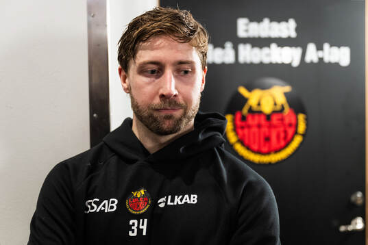 Luleås målvakt Joel Lassinantti