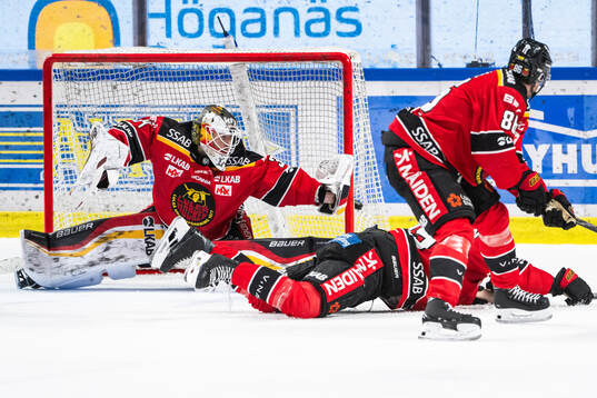 Luleås målvakt Joel Lassinantti