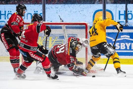 Luleås målvakt Joel Lassinantti