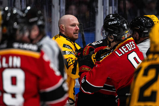 Skellefteås Martin Lundberg och Luleås Heikki Liedes