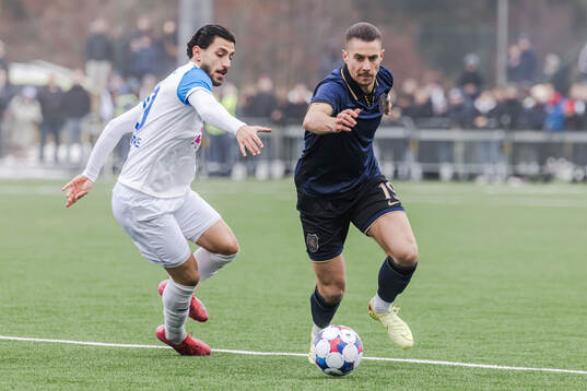 Oddevolds Leonardo Farah Shahin och AIKs Dino Besirovic