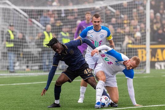 Oddevolds Jesper Merbom Adolfsson och Gabriel Sandberg samt