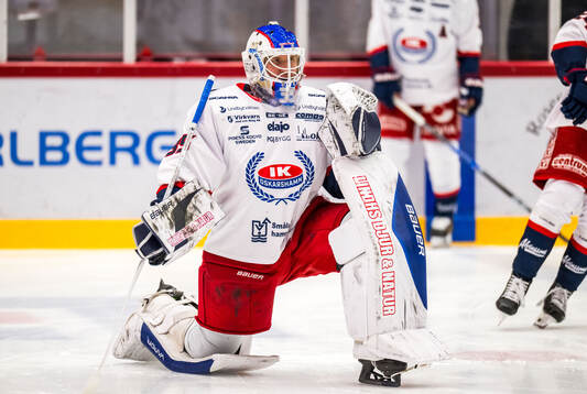 Oskarshamns målvakt Olof Glifford