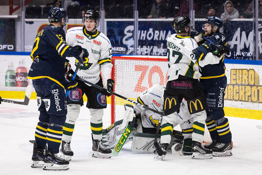 Södertäljes Viktor Liljegren och Östersunds Rasmus