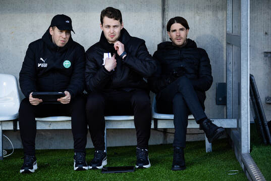 Västerås målvaktstränare Johannes Petersson,