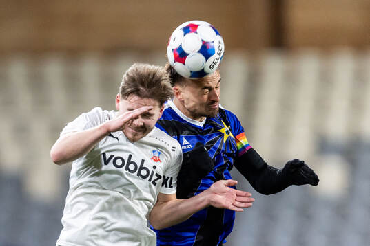 Helsingborgs Simon Bengtsson och Sirius Henrik Rönnlöf