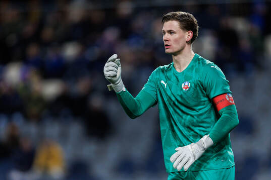 Helsingborgs målvakt Johan Brattberg