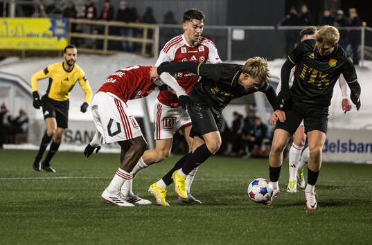 GAISs Henry Sletsjøe och Rasmus Niklasson Petrovic