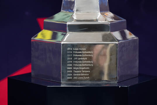 The previous winners of the CHL-trophy