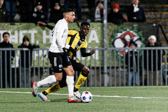 Örebros Ahmed Yasin och Hammarbys Ibrahima Breze Fofana