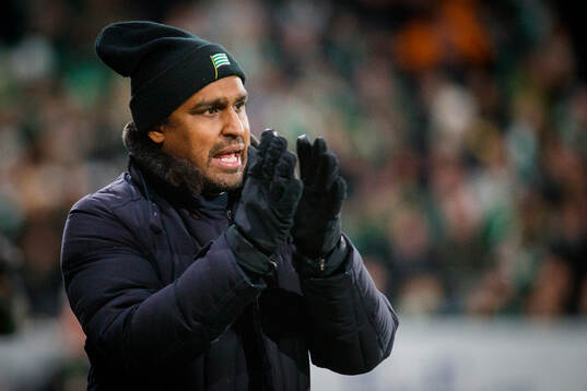 Hammarbys tränare Kalle Karlsson