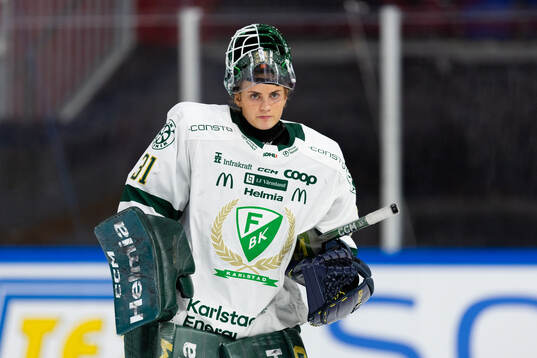 Färjestads målvakt Ida Boman