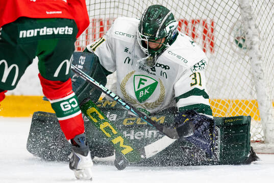 Färjestads målvakt Ida Boman