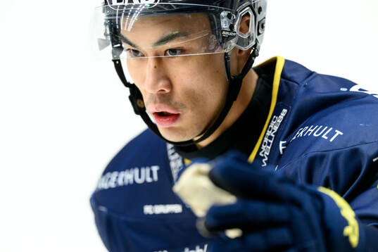 HV71s Jonathan Ang jublar