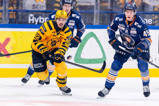 Skellefteås Jonathan Johnson och Växjös Leo Sahlin