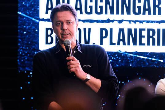 Henrik Larsson, Utbildningsansvarig FIFH vid ett panelsamtal