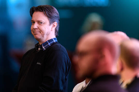 Henrik Larsson, Utbildningsansvarig FIFH vid ett panelsamtal