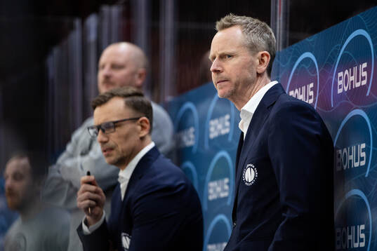 Frölundas tränare Robert Ohlsson