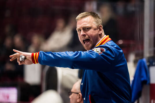 Malmö Redhawks assisterande tränare Bert Robertsson