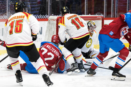 Timrås Erik Walli Walterholm och Brynäs Johan Larsson