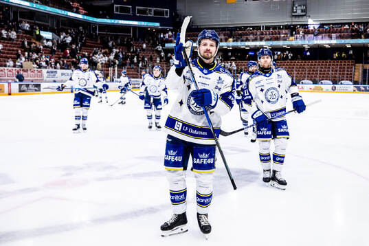 Leksands Fred Nilsson jublar