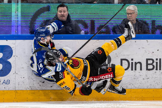 Leksands Oskar Lang och Luleås Anton Levtchi