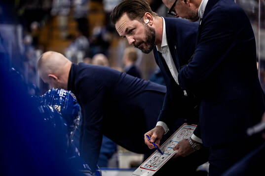 Leksands assisterande tränare Niklas Persson