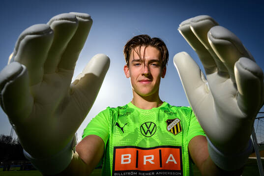 Häckens nyförvärv, målvakt David Andersson