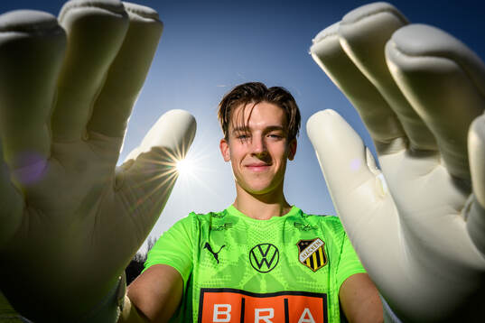 Häckens nyförvärv, målvakt David Andersson