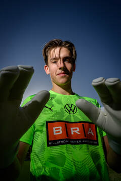 Häckens nyförvärv, målvakt David Andersson