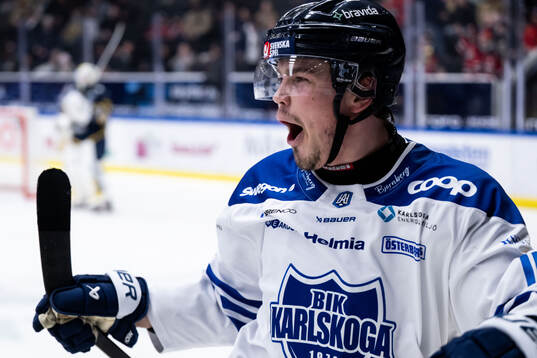 Karlskogas Alexander Ljungkrantz jublar