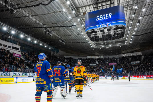 Djurgårdens och Luleås spelare