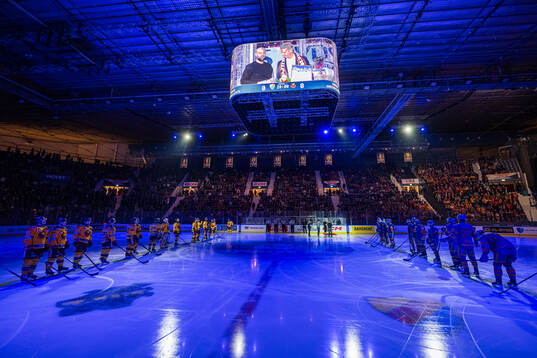 Luleås och Djurgårdens spelare