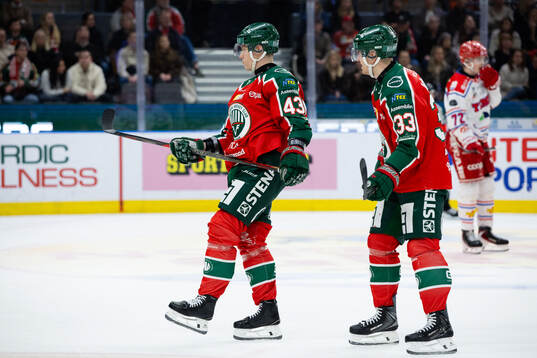 Frölundas Tom Nilsson har ont