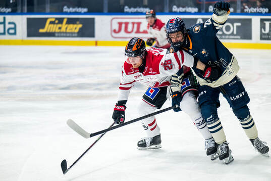 Örebros Linus Arnesson och Växjös Olle Karlsson