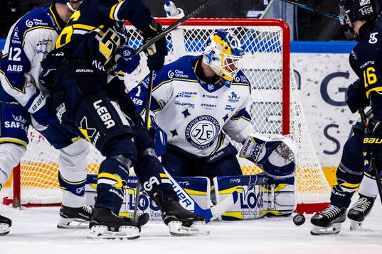 Leksands målvakt Marcus Gidlöf