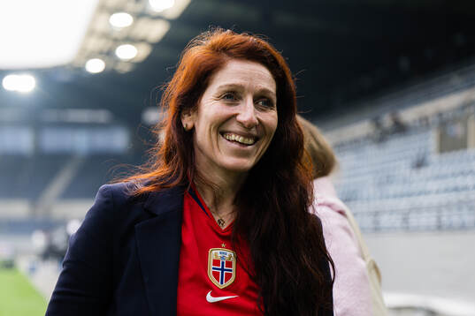 Lise Klaveness, president of the Norwegian Football