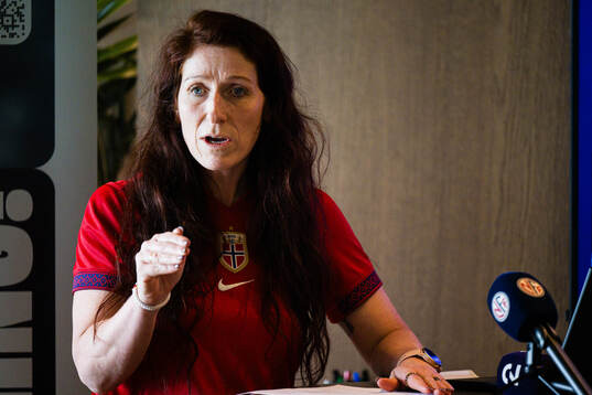 Lise Klaveness, president of the Norwegian Football