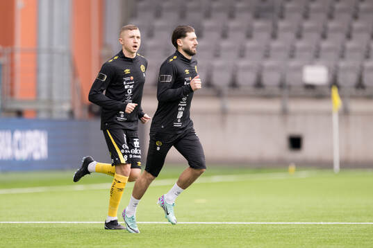 Elfsborgs Sebastian Holmén och Arber Zeneli