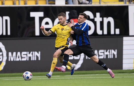 Elfsborgs Julius Magnusson och Sirius Isak Bjerkebo