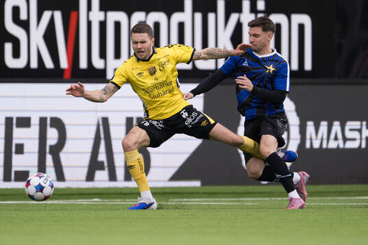 Elfsborgs Julius Magnusson och Sirius Isak Bjerkebo