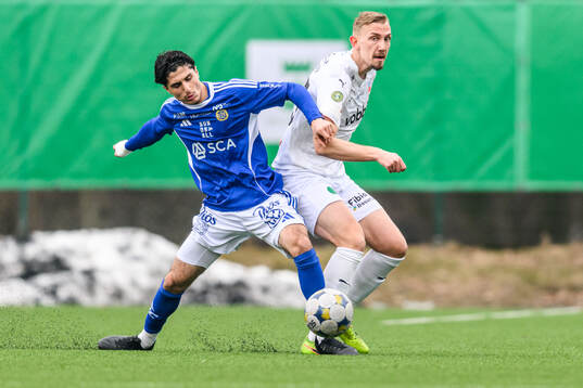 GIF Sundsvalls Kawa Mazen och Helsingborgs Jakob