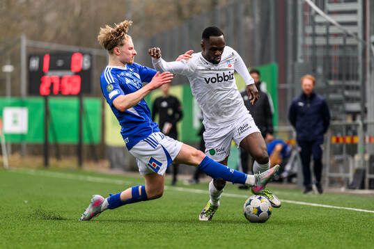 GIF Sundsvalls Malte Hallin och Helsingborgs Adam Akimey