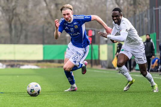 GIF Sundsvalls Malte Hallin och Helsingborgs Adam Akimey