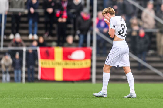 Helsingborgs Alvin Nordin lämnar planen